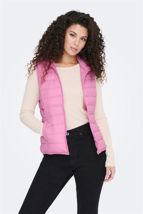 ONLNEWTAHOE HOOD WAISTCOAT OTW NOOS PEMBE