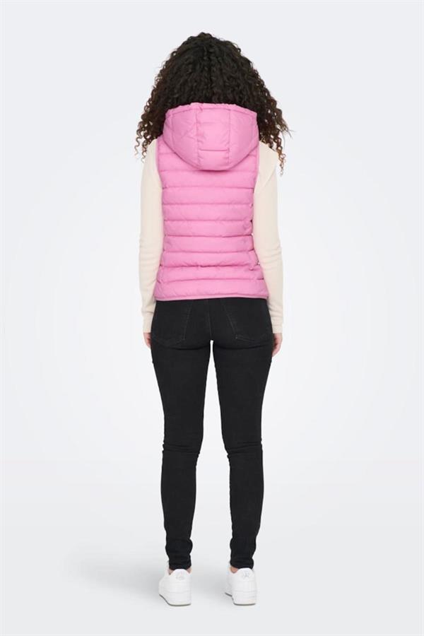 ONLNEWTAHOE HOOD WAISTCOAT OTW NOOS PEMBE