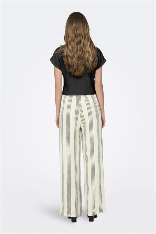 ONLSIESTA SS KNOT LIN BL SHIRT PNT NOOS SİYAH