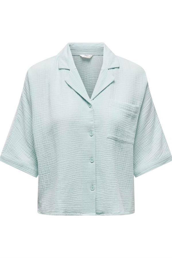 ONLTHYRA SS SHIRT NOOS WVN MİNT