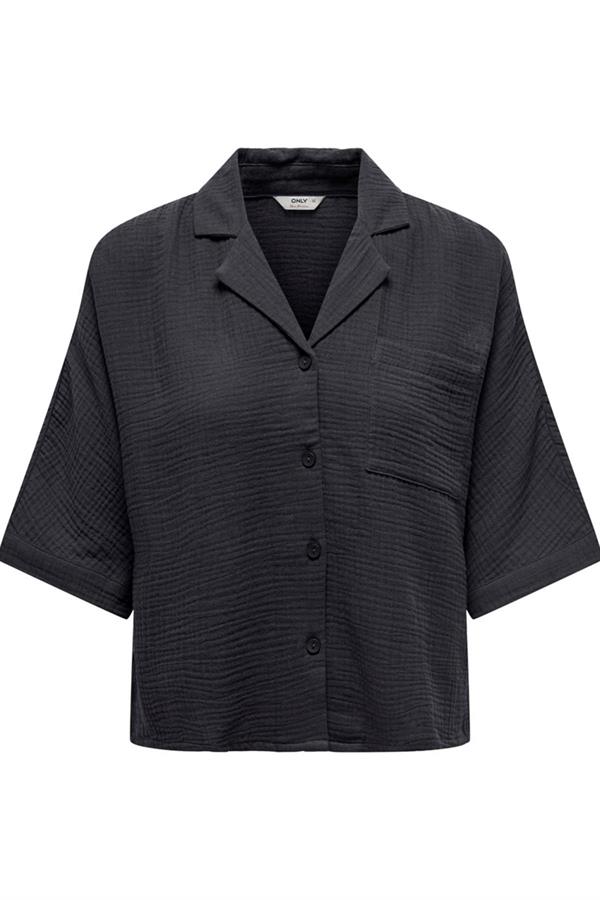 ONLY ONLTHYRA SS SHIRT NOOS WVN SİYAH