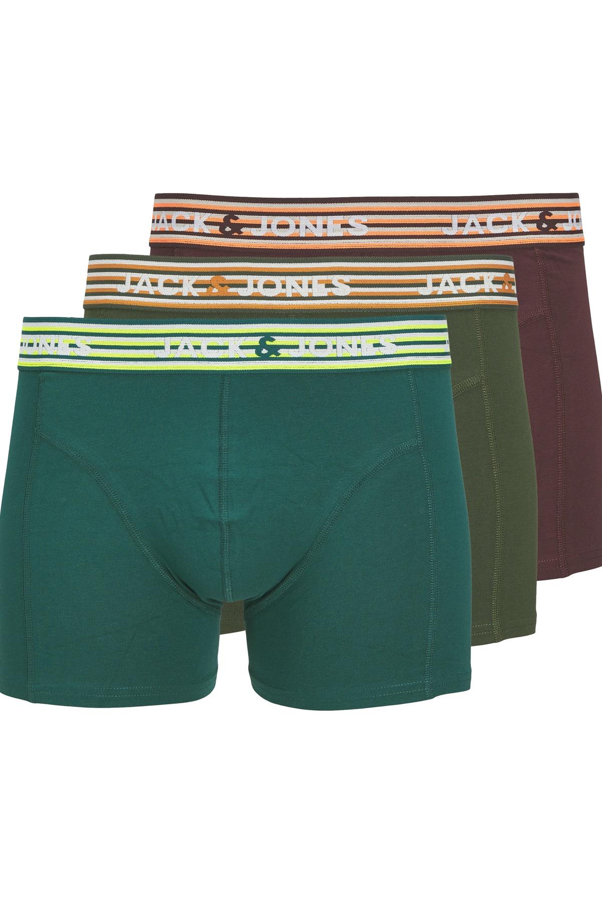 JACDARVIN SOLID TRUNKS 3 PACK SN HAKİ12260070