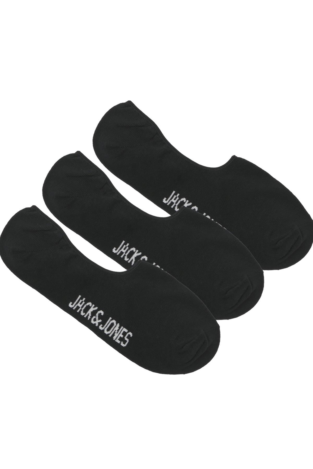JACDOUGLAS MULTI SHORT SOCK 3 PACK NOOS SİYAH12260080