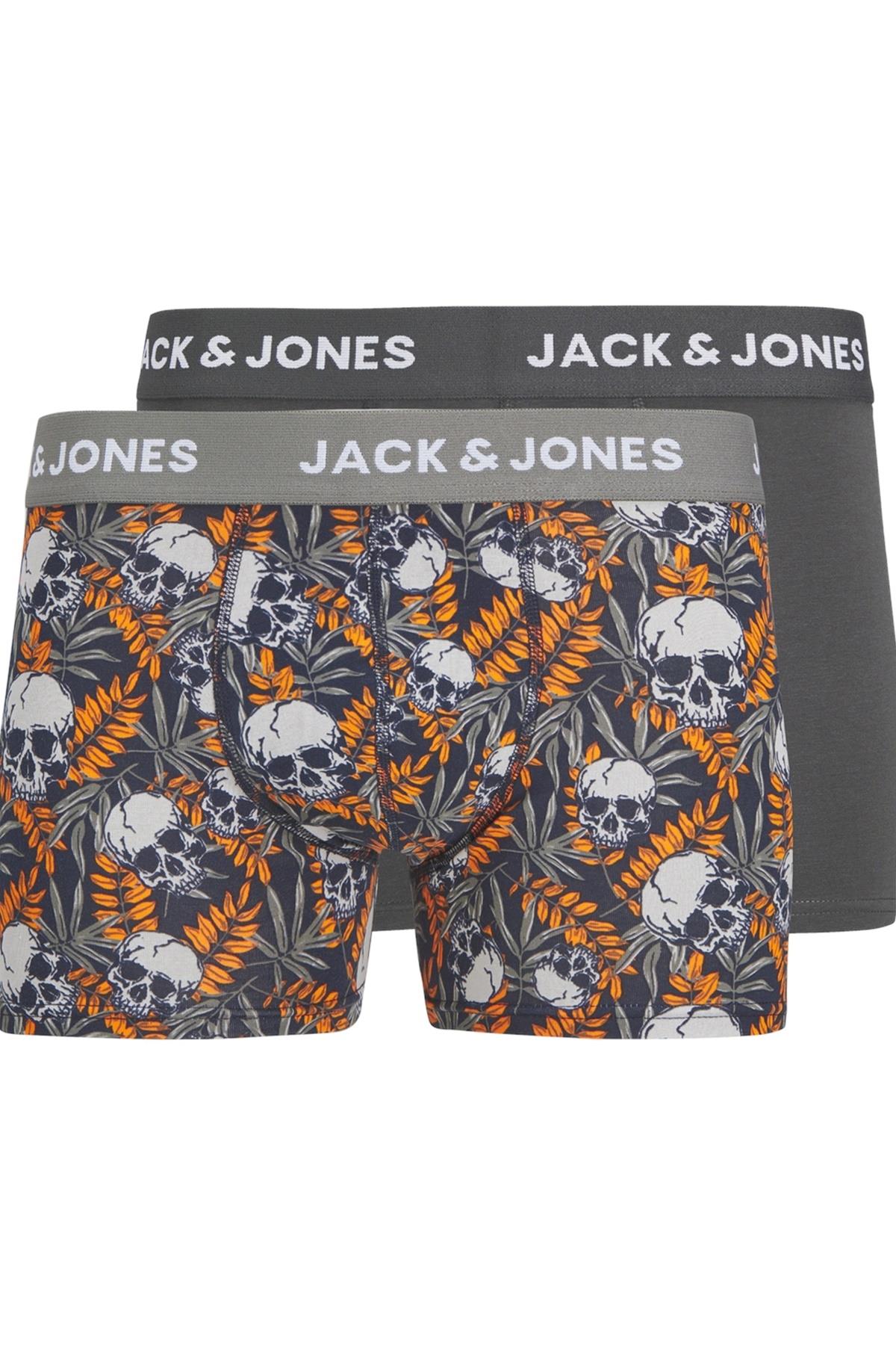 JACHUGO SKULLS TRUNKS 2 PACK SİYAH12266166
