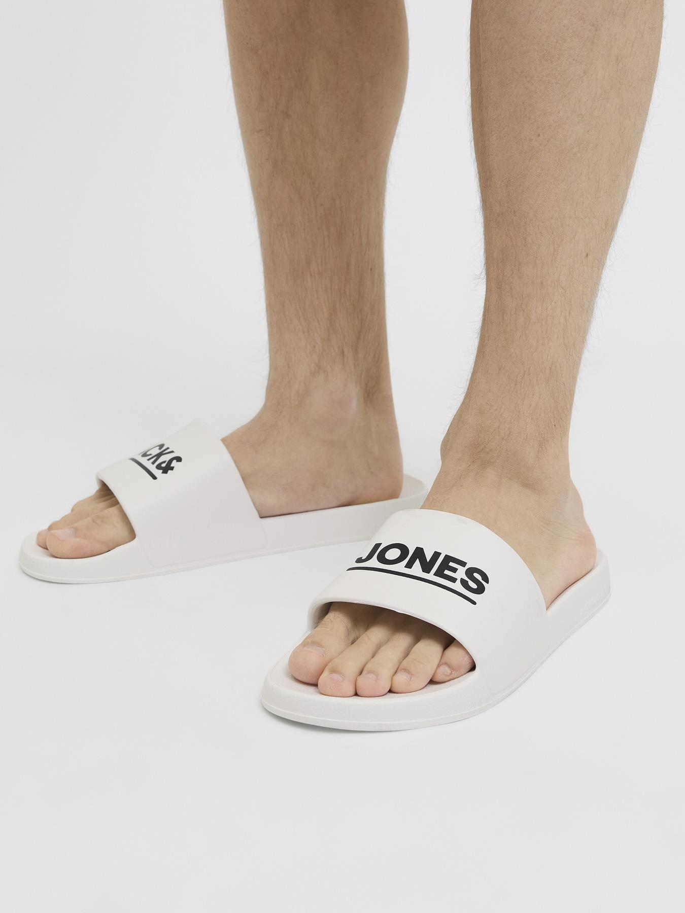 Jack & Jones Erkek Düz Taban Günlük Terlik - Ollie Model 