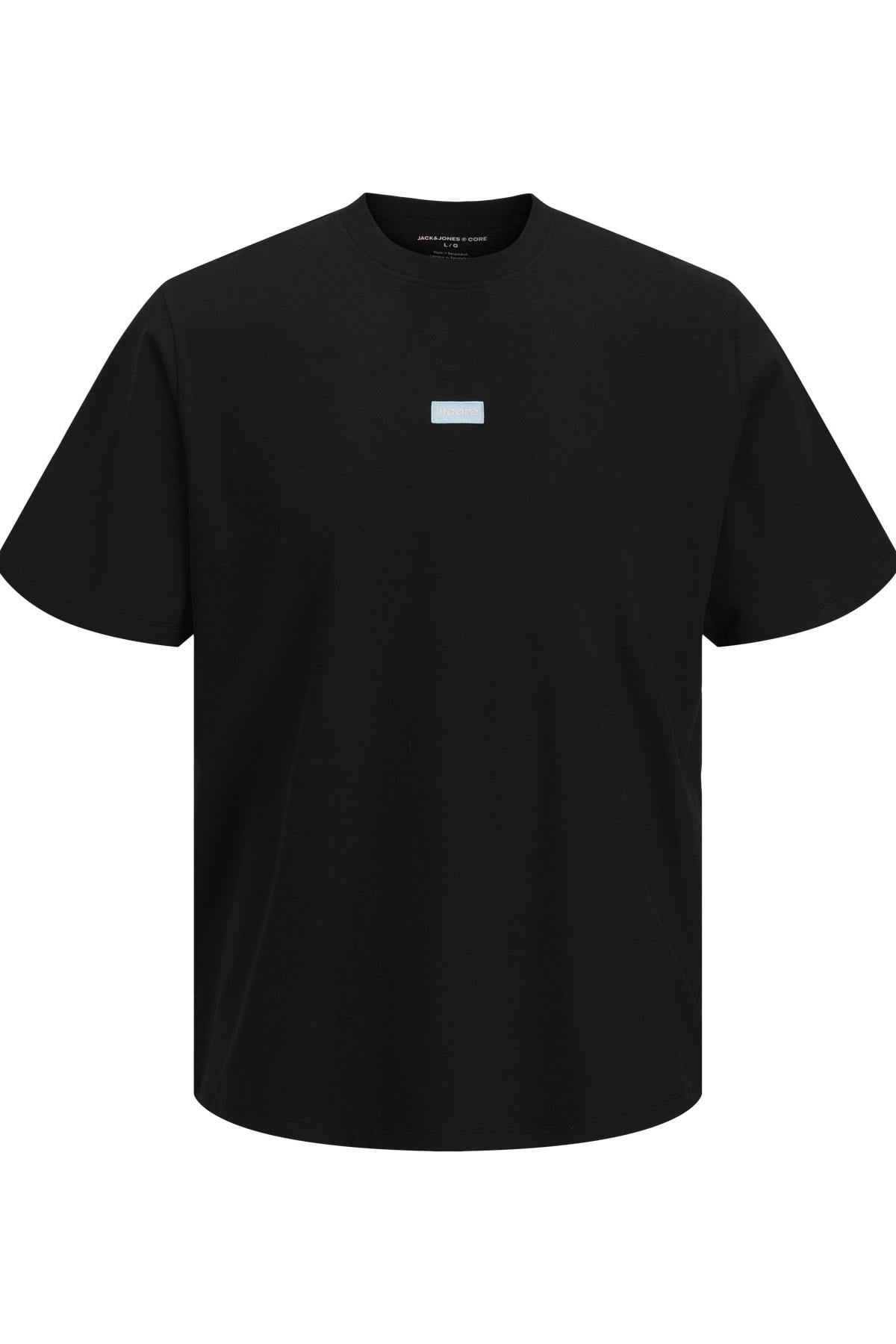 Jack & Jones Erkek Logo Detaylı Kısa Kollu Bisiklet Yaka T-Shirt – JCOCLUB 