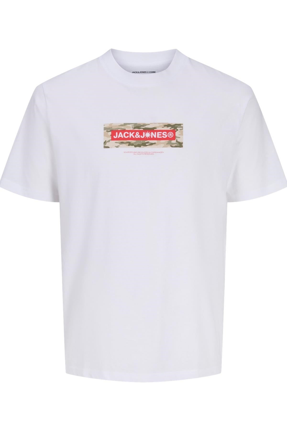 Jack & Jones JCOBREEZE Erkek Tişört Kısa Kollu Rahat Günlük 