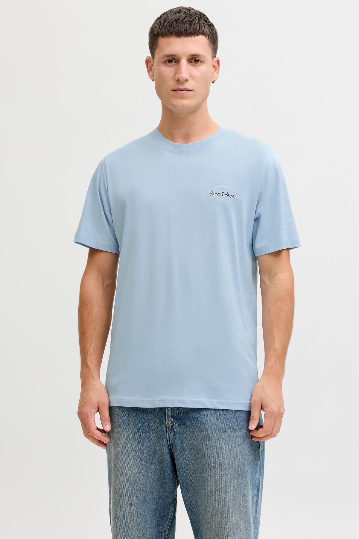 Jack & Jones JJBRANDON Bisiklet Yaka Kısa Kollu Erkek T-Shirt 