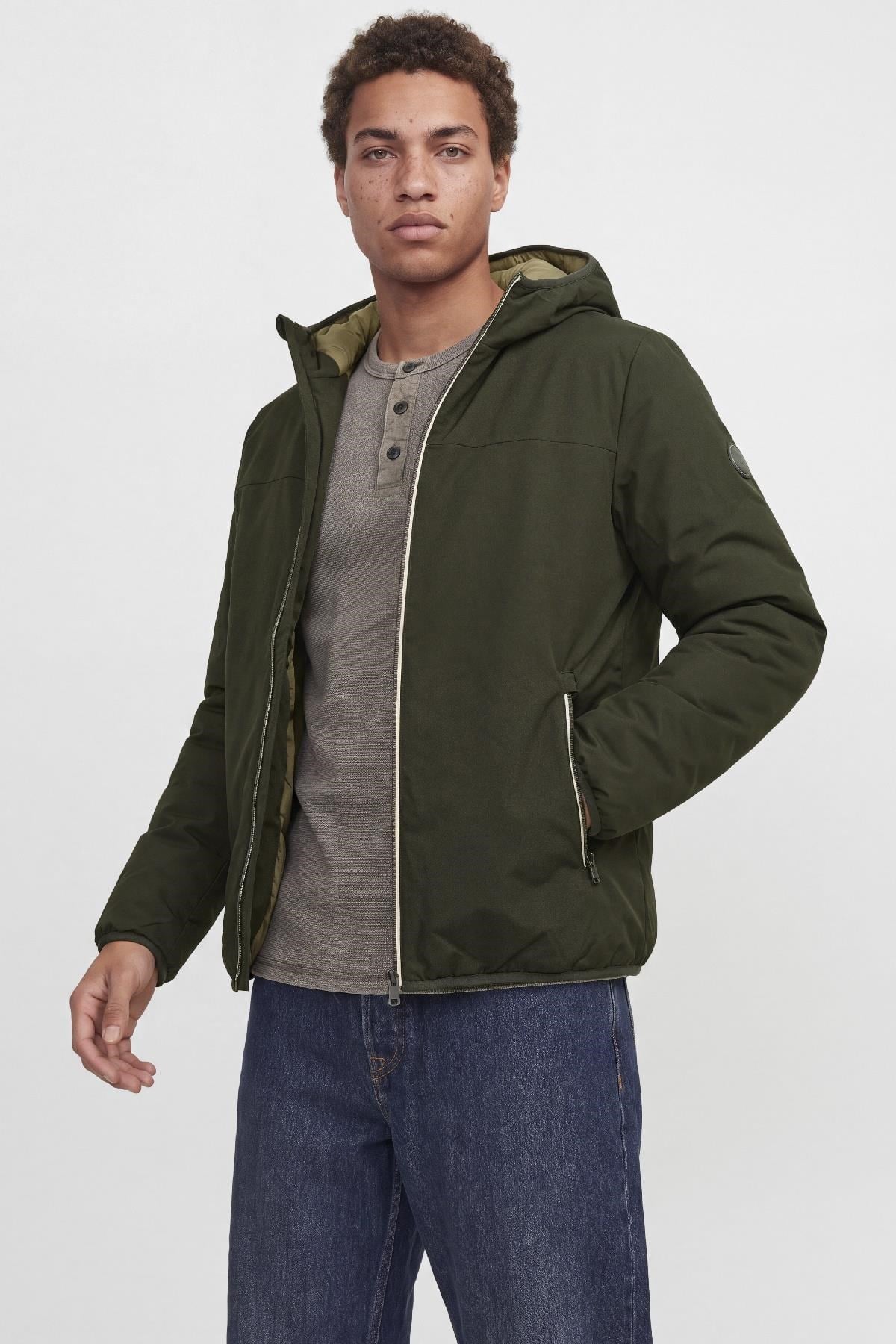 Jack & Jones JJEBROOKLYN Erkek Çift Taraflı Ceket Günlük Rahat 