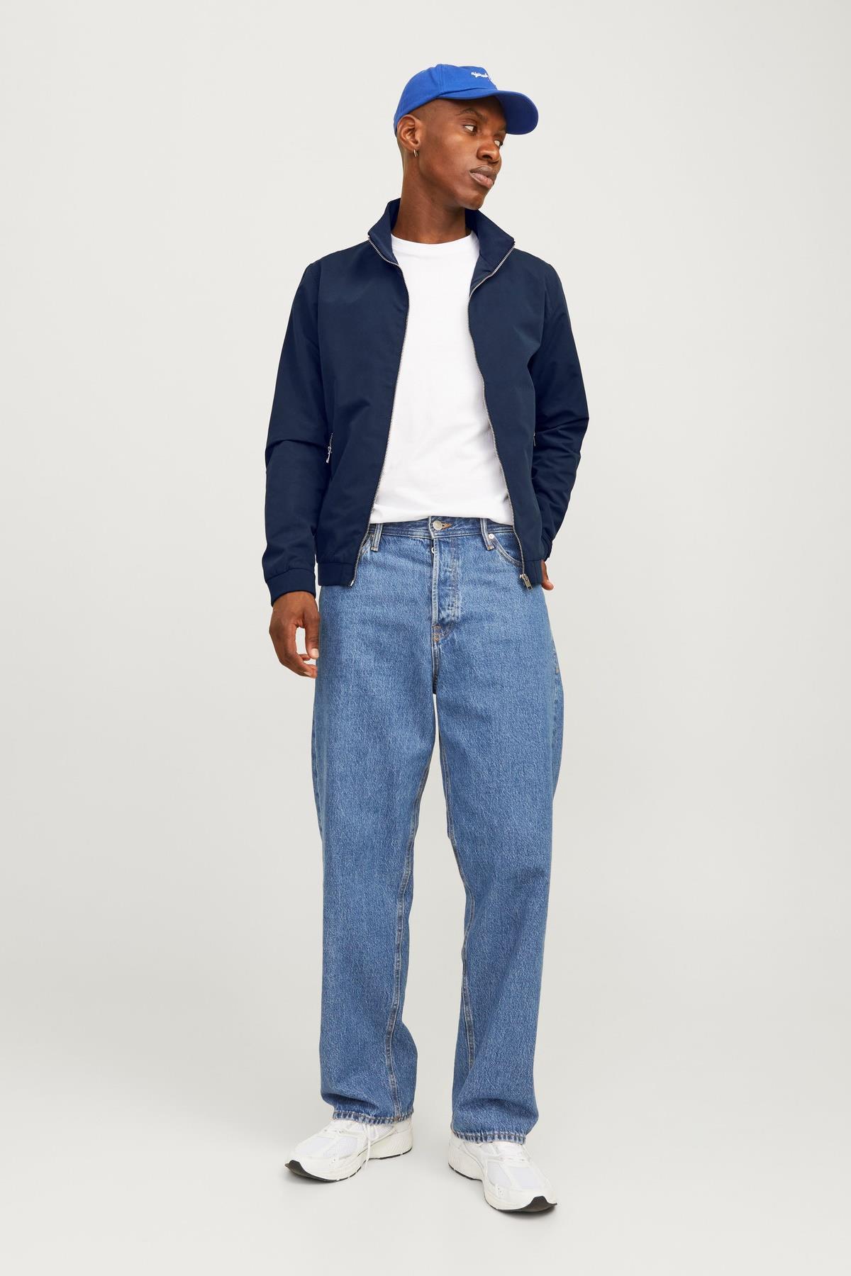 Jack & Jones JJERUSH Harrington Erkek Bomber Mont 
