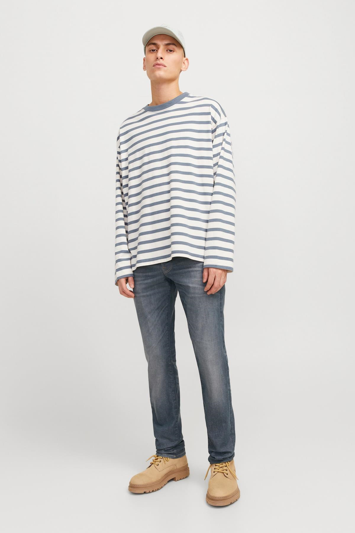 Jack & Jones JJIGLENN Erkek Slim Fit Jean Pantolon | JJICON JJ 619 (NOOS) 
