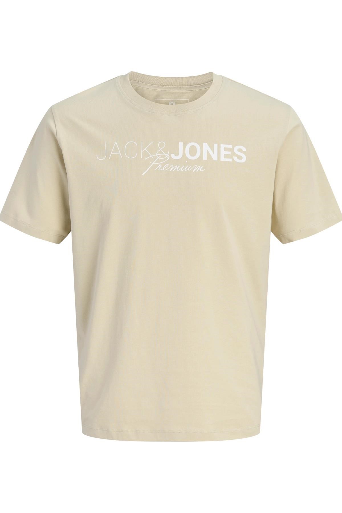 Jack & Jones JPRBLANEO SS Tee Erkek Kısa Kollu Basic T-Shirt Pamuklu 