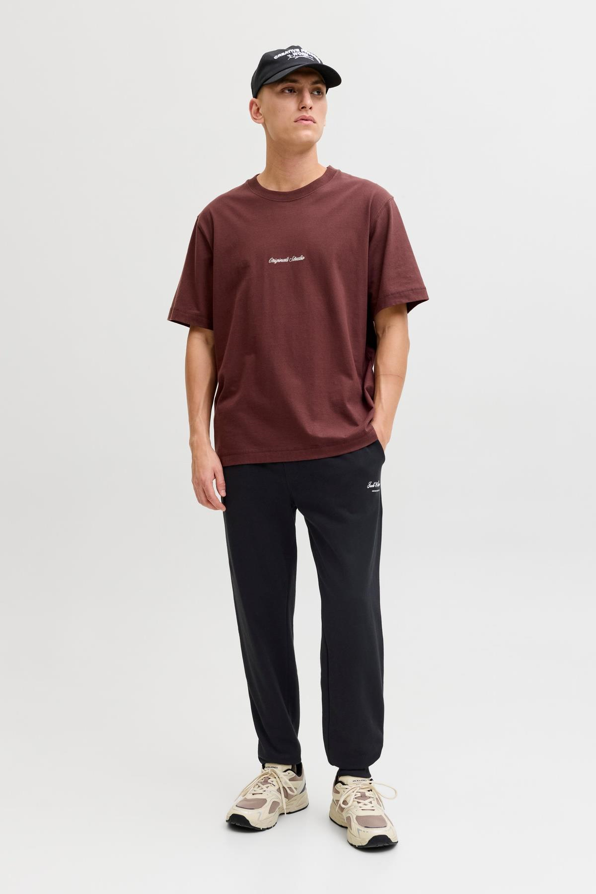 Jack & Jones JPSTGORDON Archive Erkek Eşofman Altı Rahat Kalıp 
