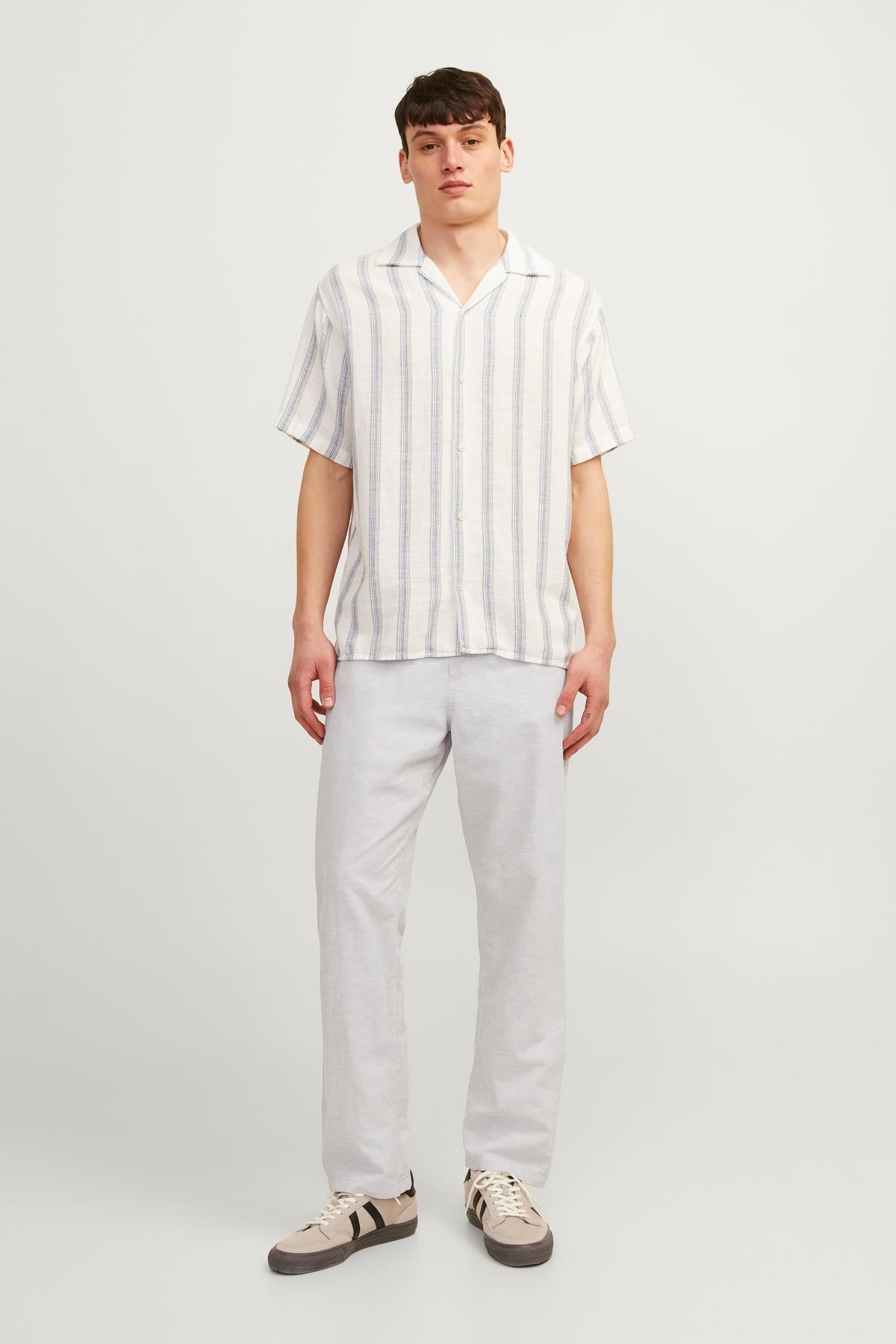 Jack & Jones JPSTKANE Summer Linen Blend Erkek Jogger Keten Karışımlı Yazlık Pantolon 