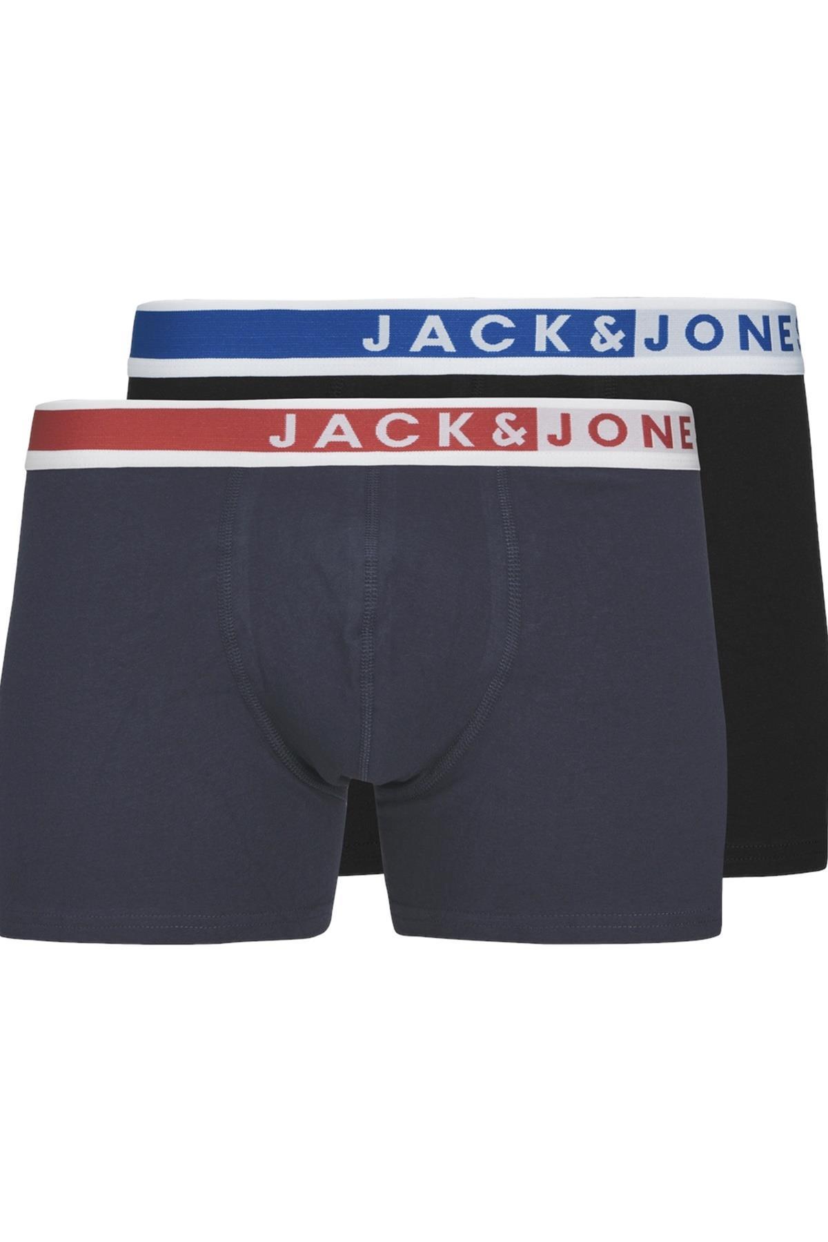 JACKARIM SOLID TRUNKS 2 PACK LACİVERT 12266162