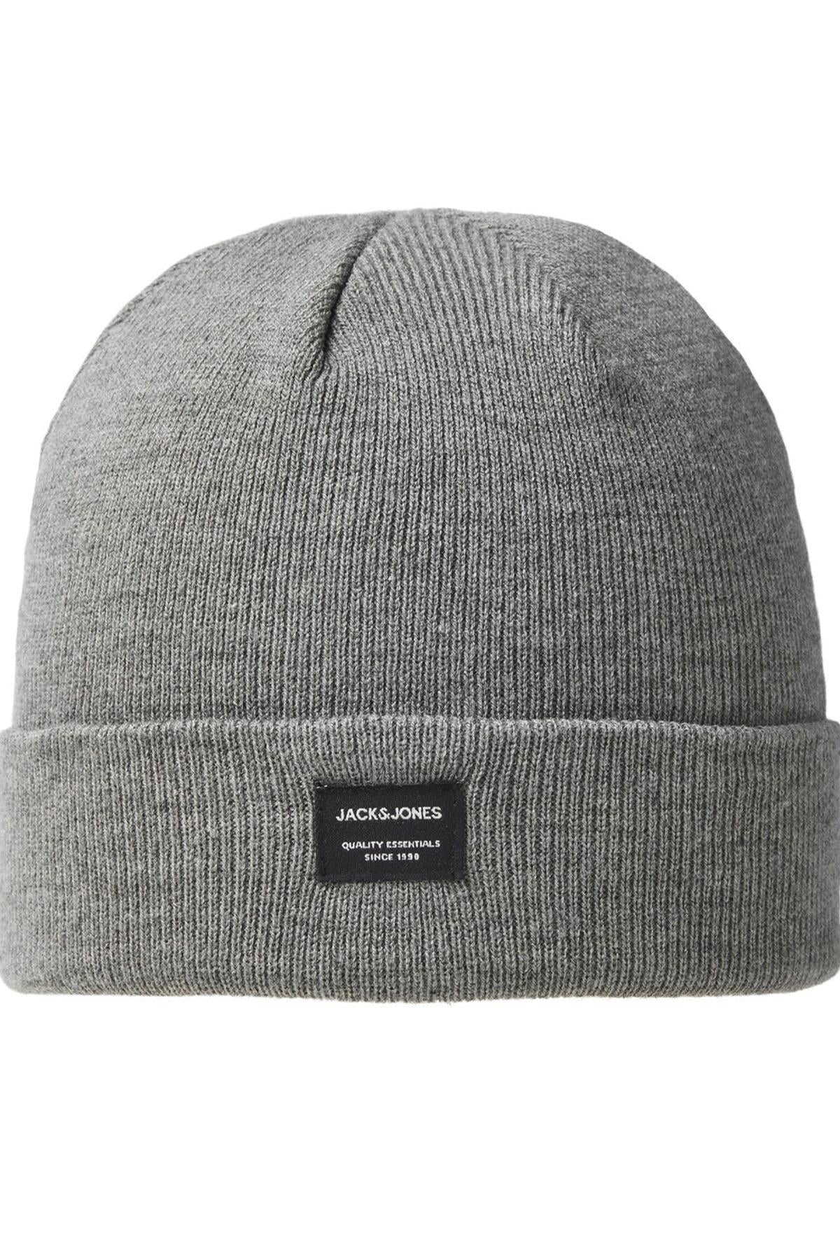 JACK&JONES JACDNA BEANIE NOOS GRİ
