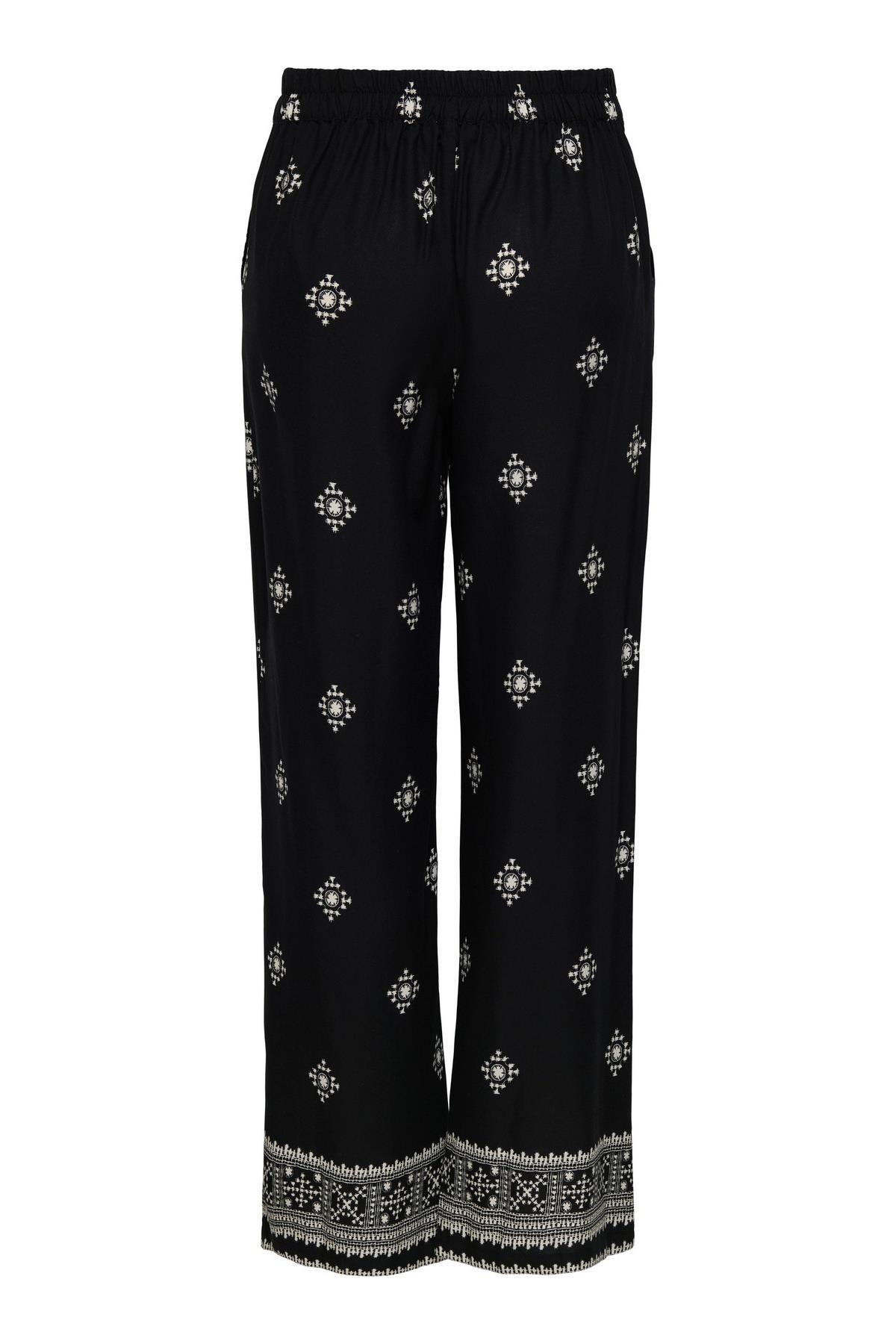 Jacqueline de Yong JDYMAGGIE LIFE Orta Bel Geniş Paça Kadın Pantolon 