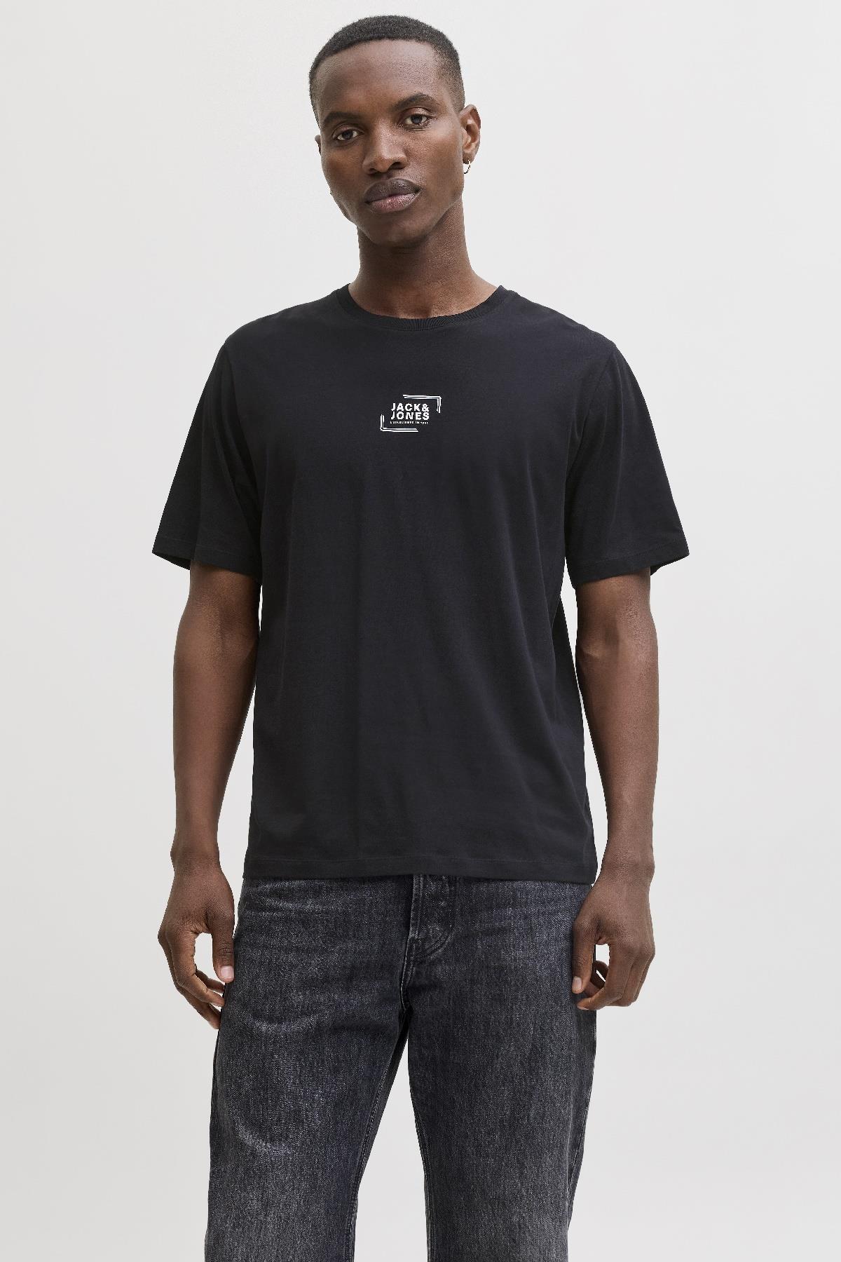 JJCORP GRAPHIC TEE  SS O-NECK LN 