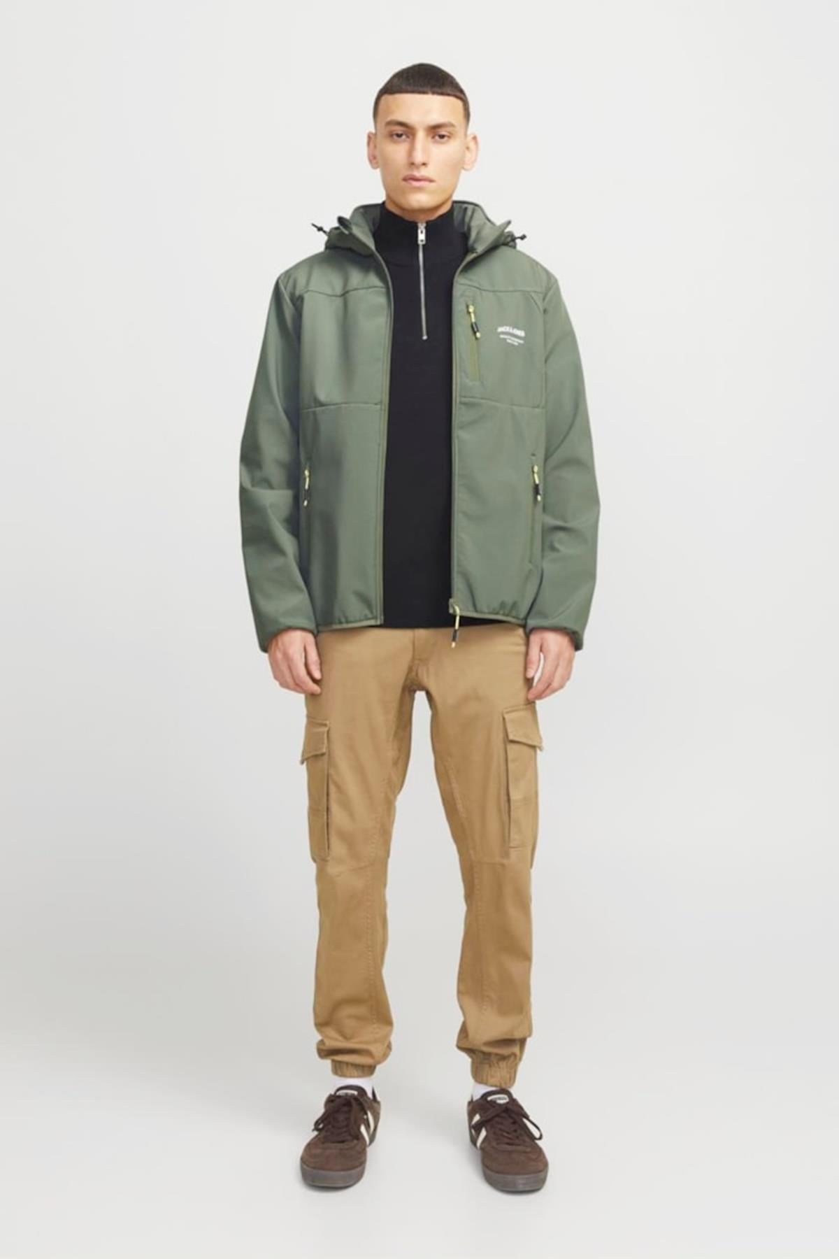 JJTHEO SOFTSHELL JACKET YEŞİL
