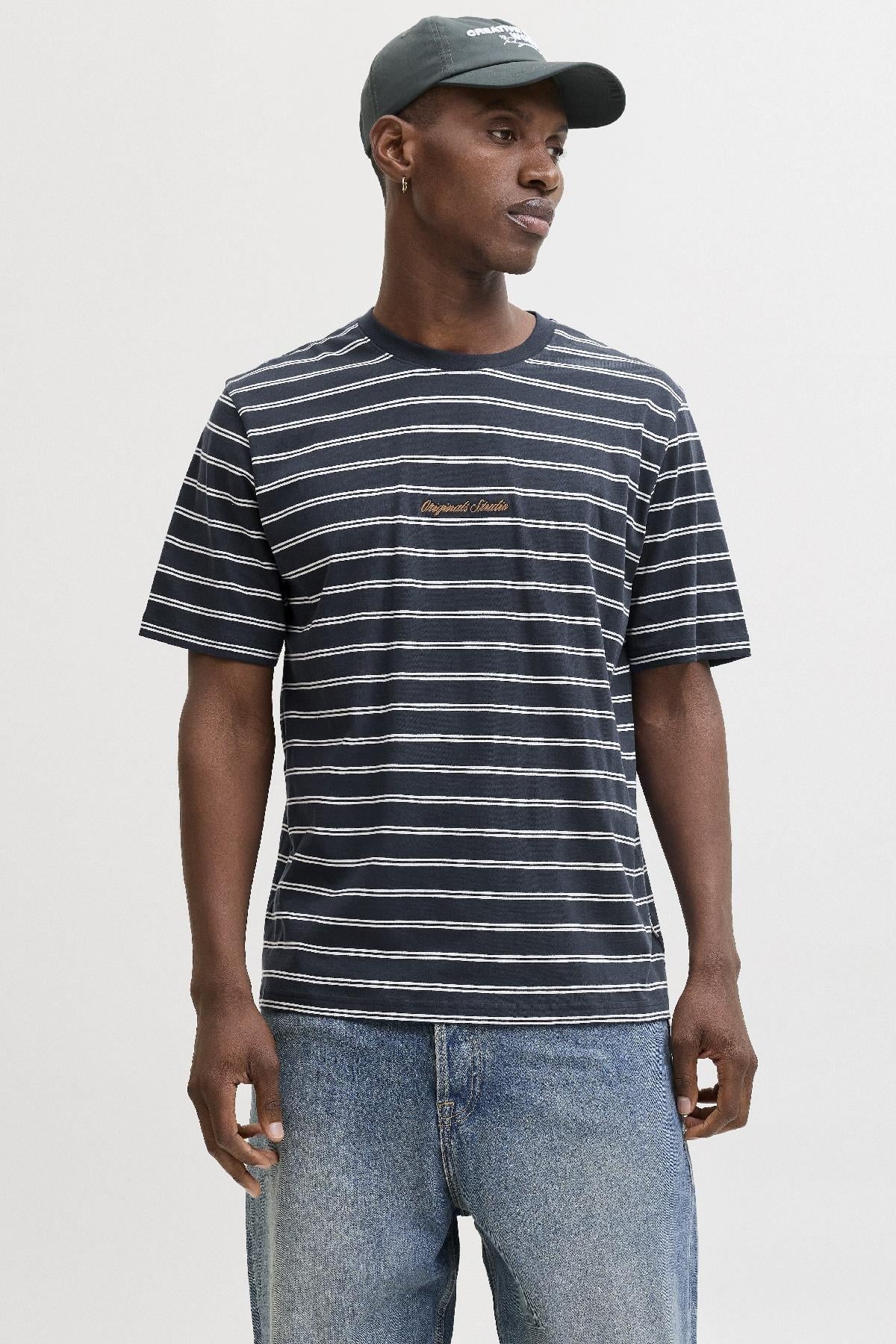 JORNORREBRO STRIPE TEE SS CN LN 