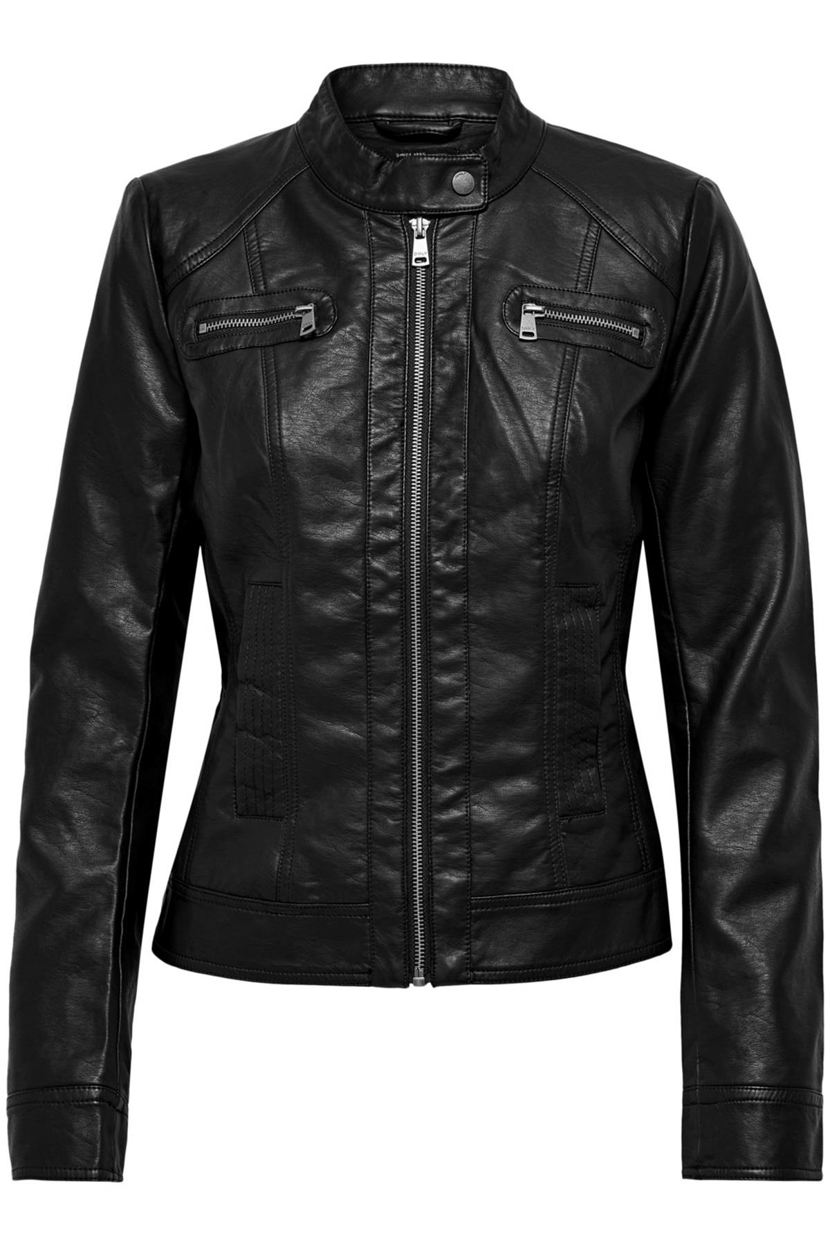 ONLBANDIT FAUX LEATHER BIKER OTW NOOS