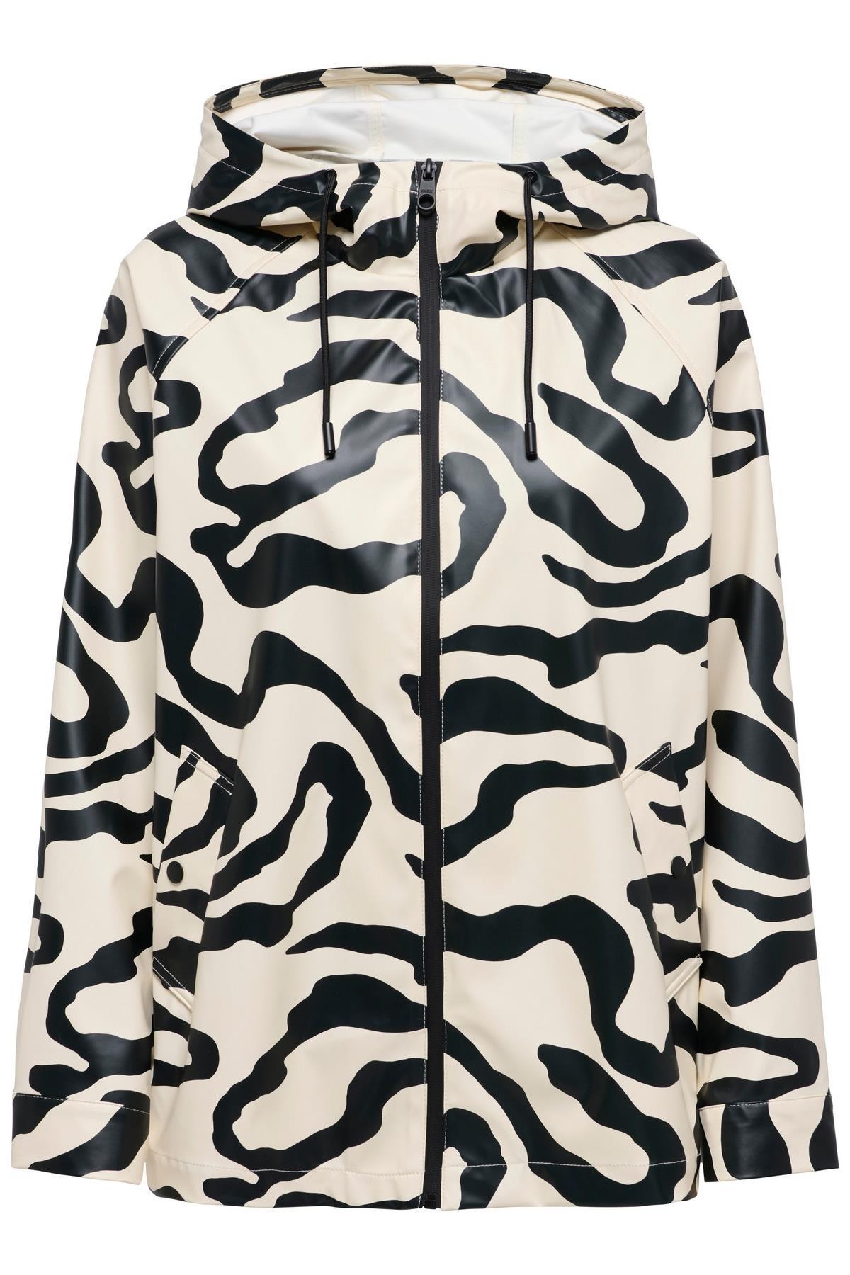 ONLELISA AOP SHORT RAINCOAT CC OTW 