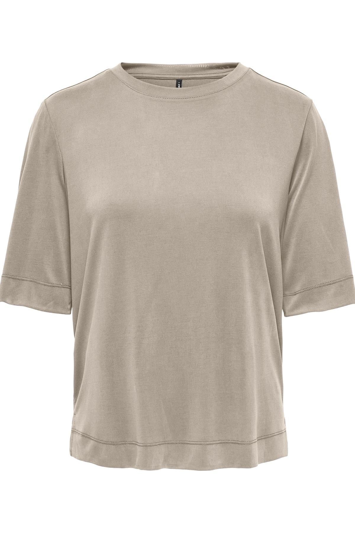 ONLHANNAH S/S O-NECK TOP JRS TAŞ 15348760