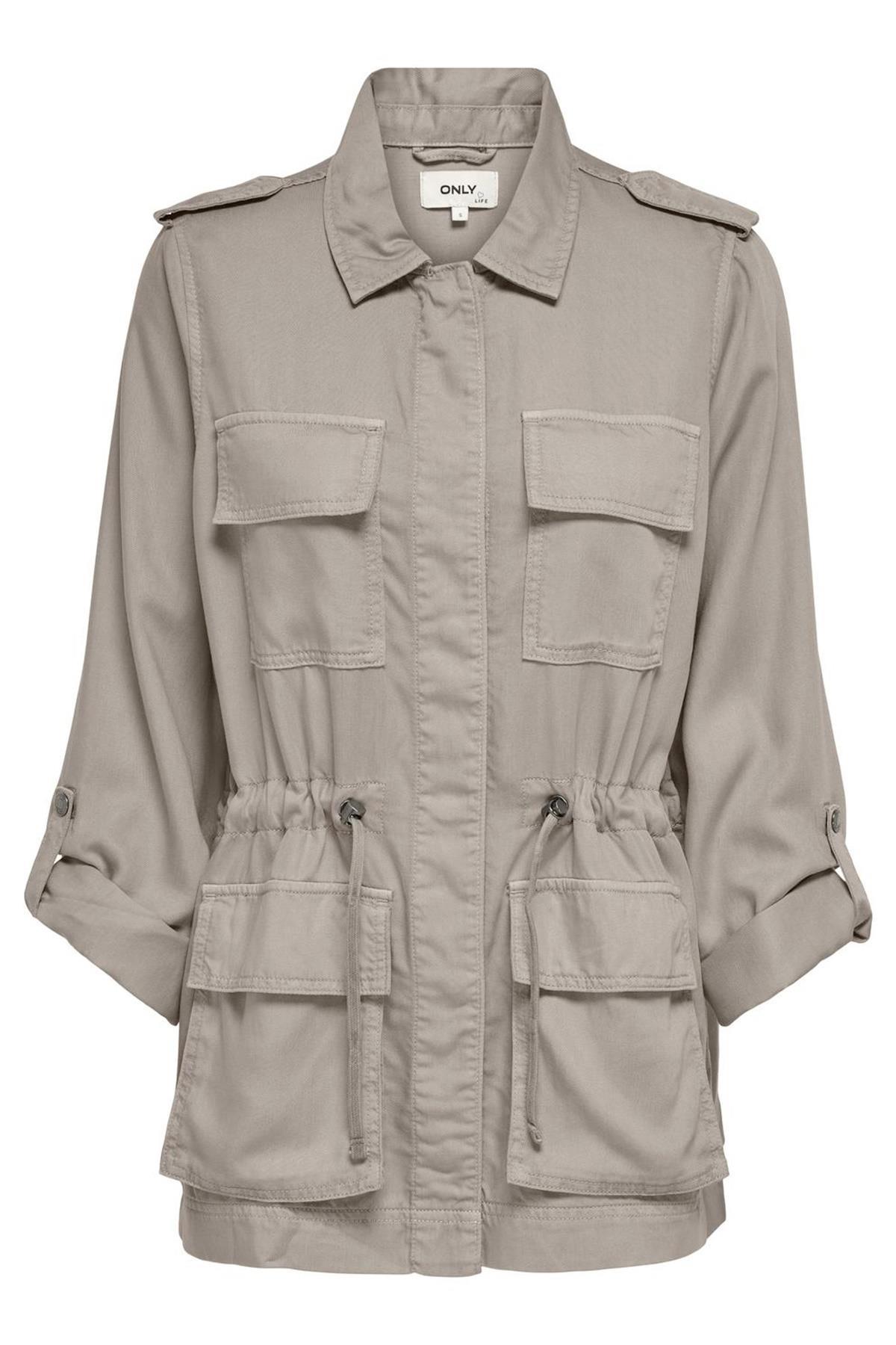 ONLKENYA B LIFE UTILITY JACKET CC OTW BEJ