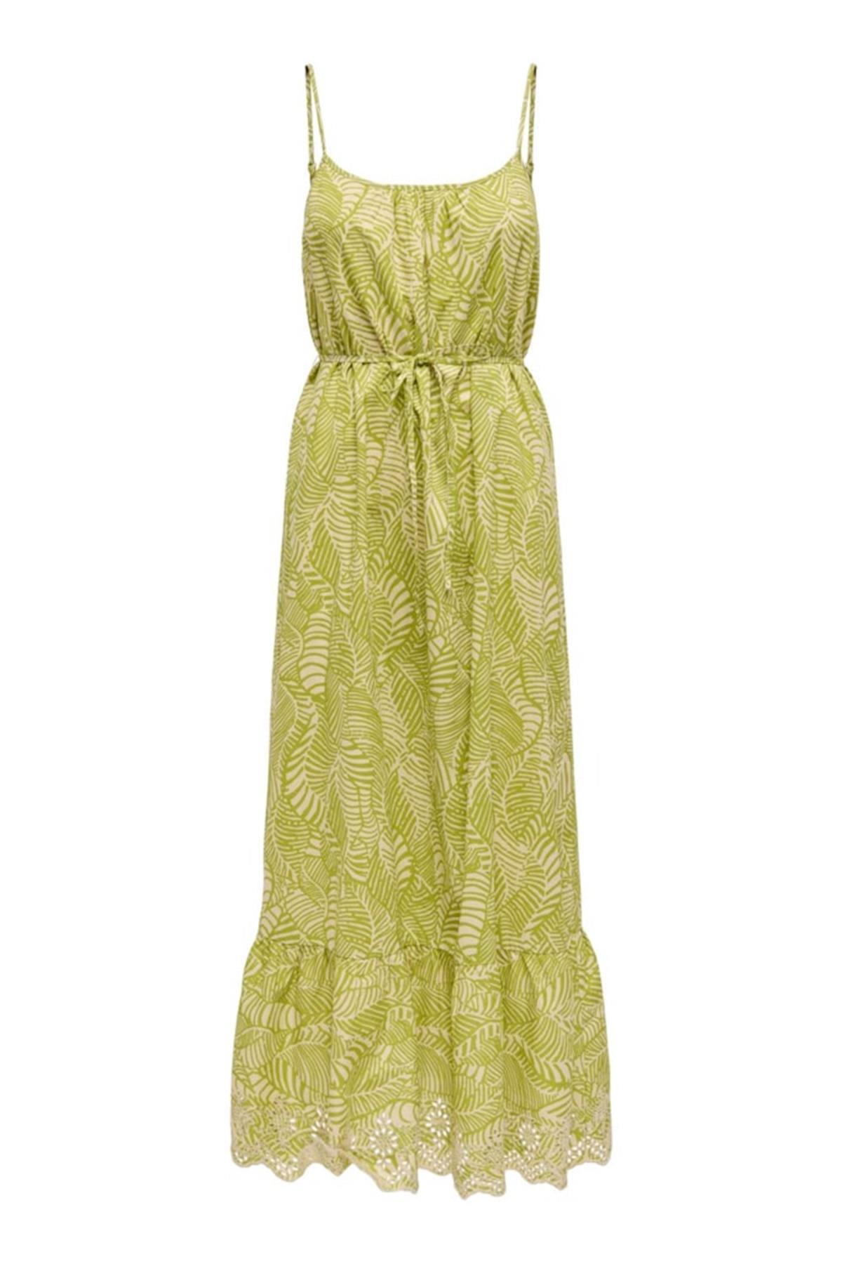 ONLLOU LIFE EMB STRAP ANKEL DRESS PTM AÇIK YEŞİL