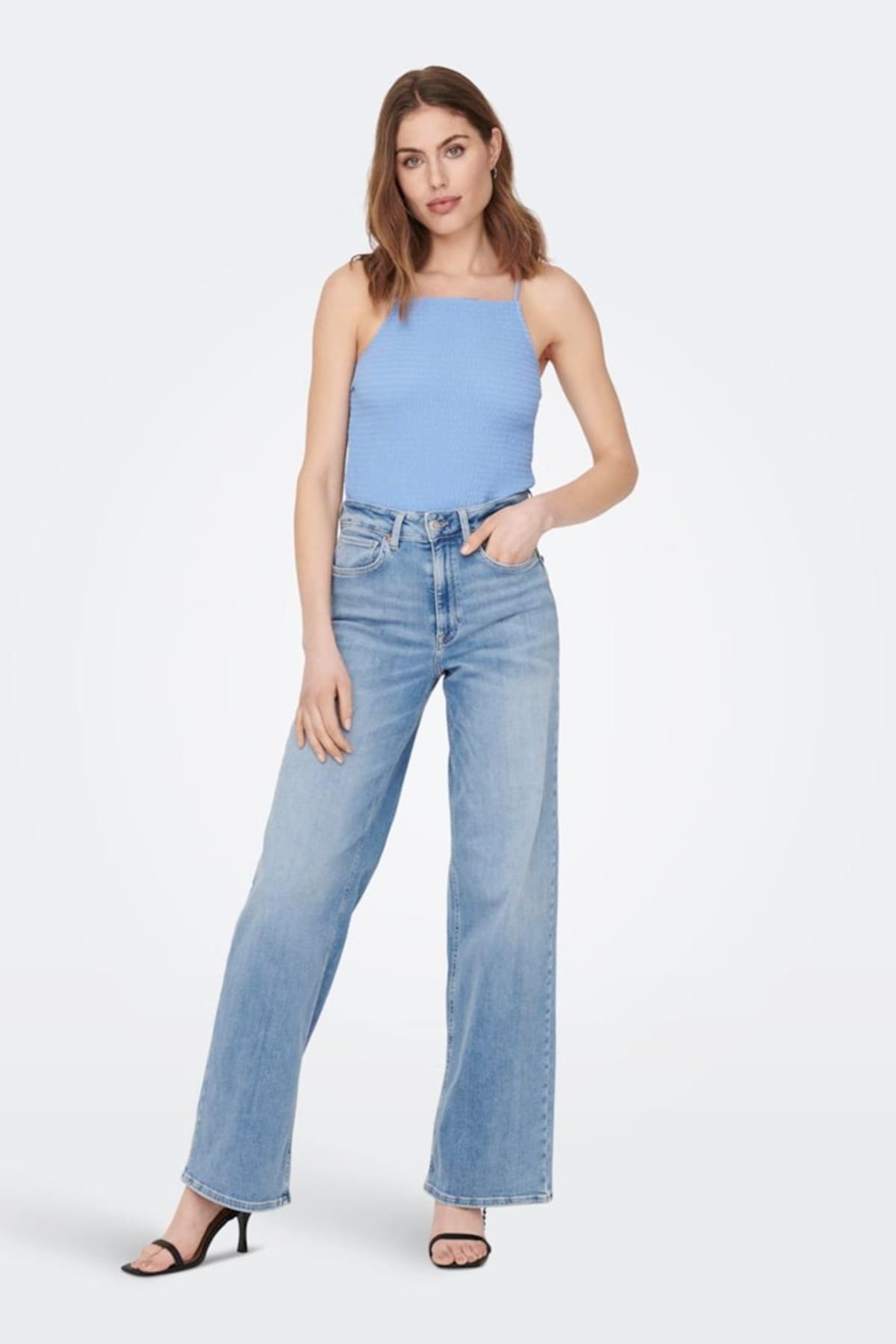ONLMADISON BLUSH HW WIDE DNM CRO371 NOOS 