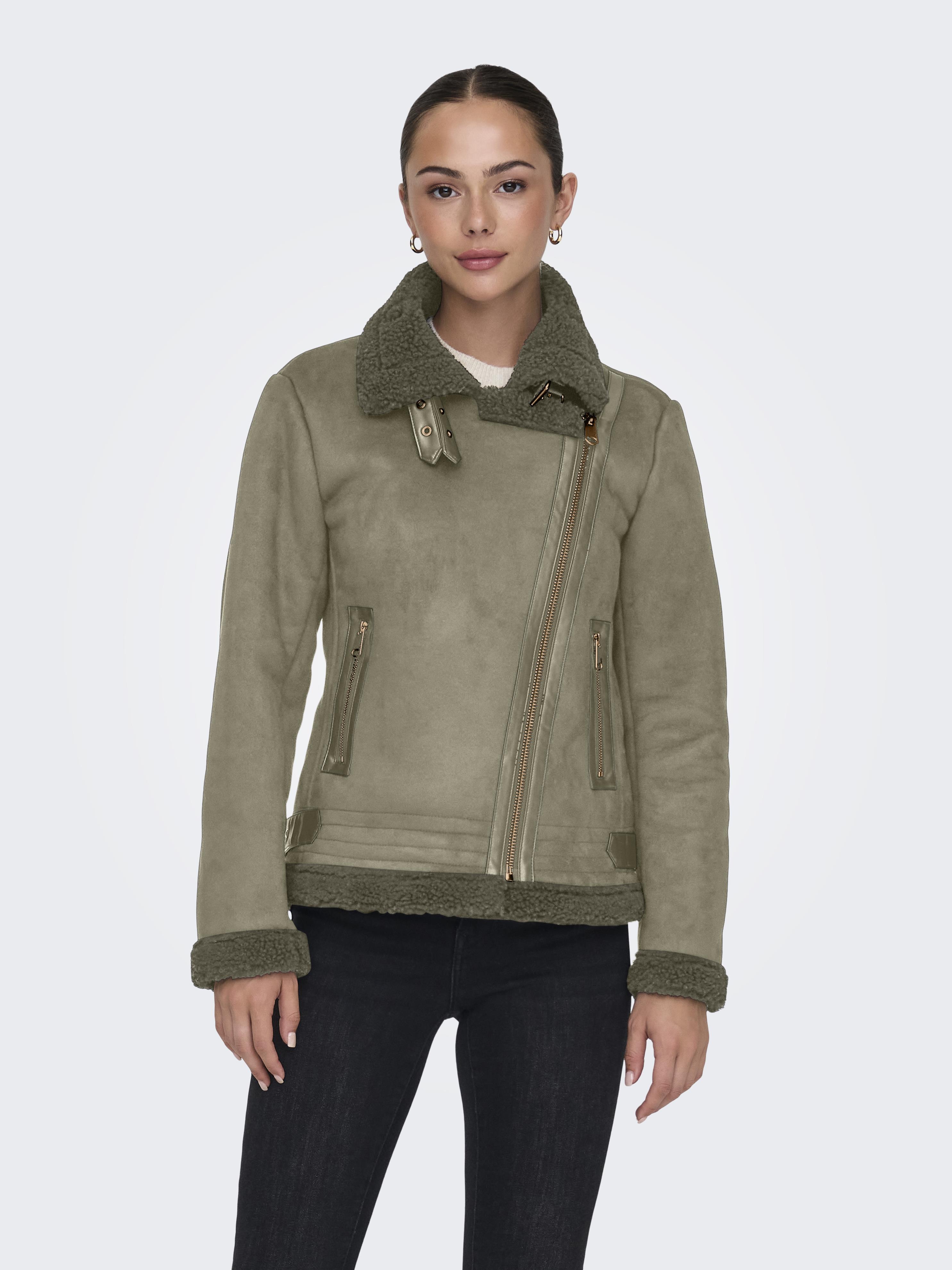ONLNEWDIANA LIFE AVIATOR JACKET CC OTW 