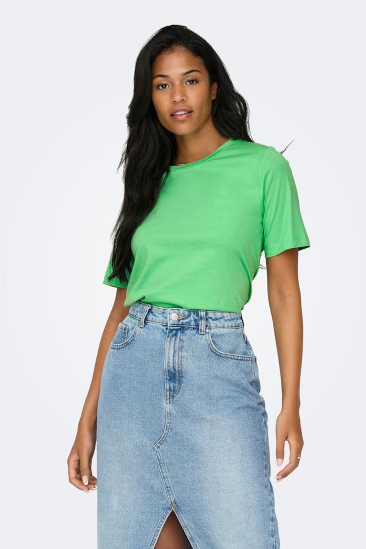 ONLONLY S/S TEE JRS NOOS YEŞİL