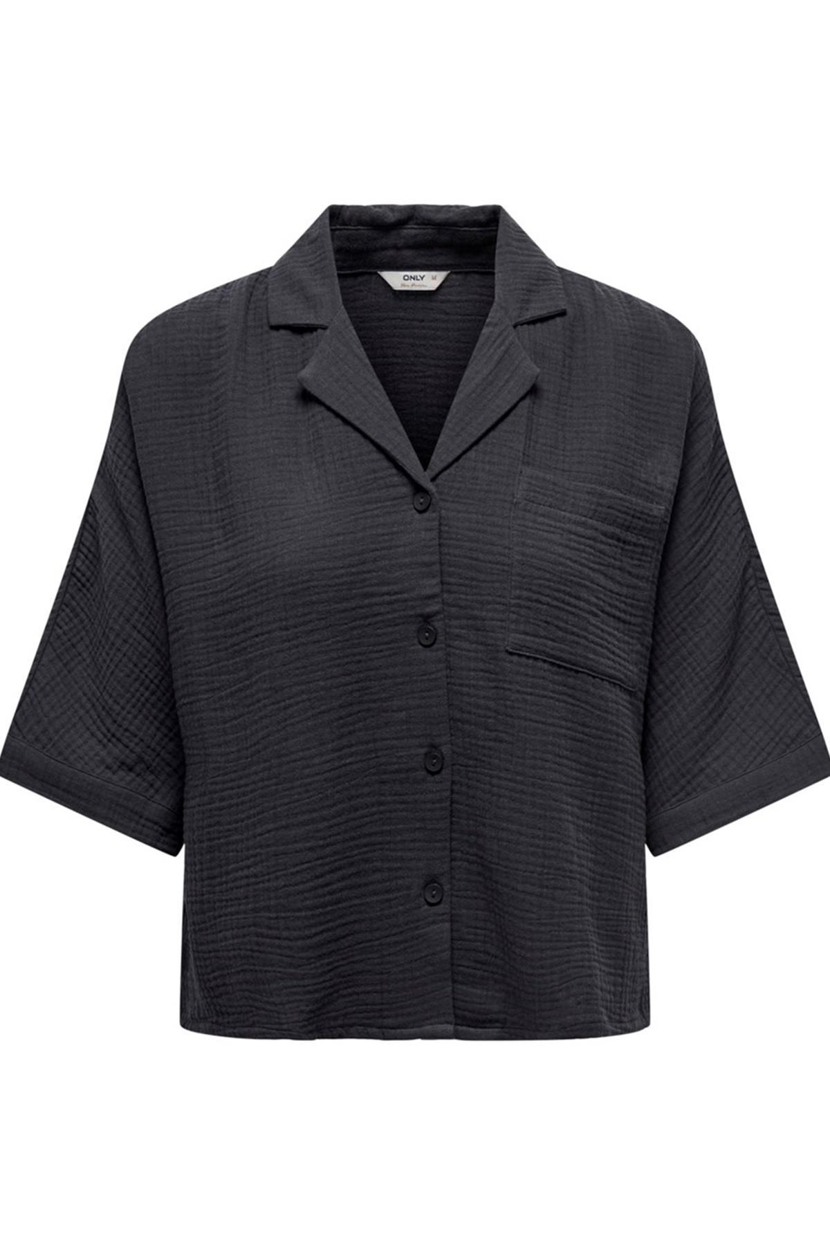 ONLY ONLTHYRA SS SHIRT NOOS WVN SİYAH