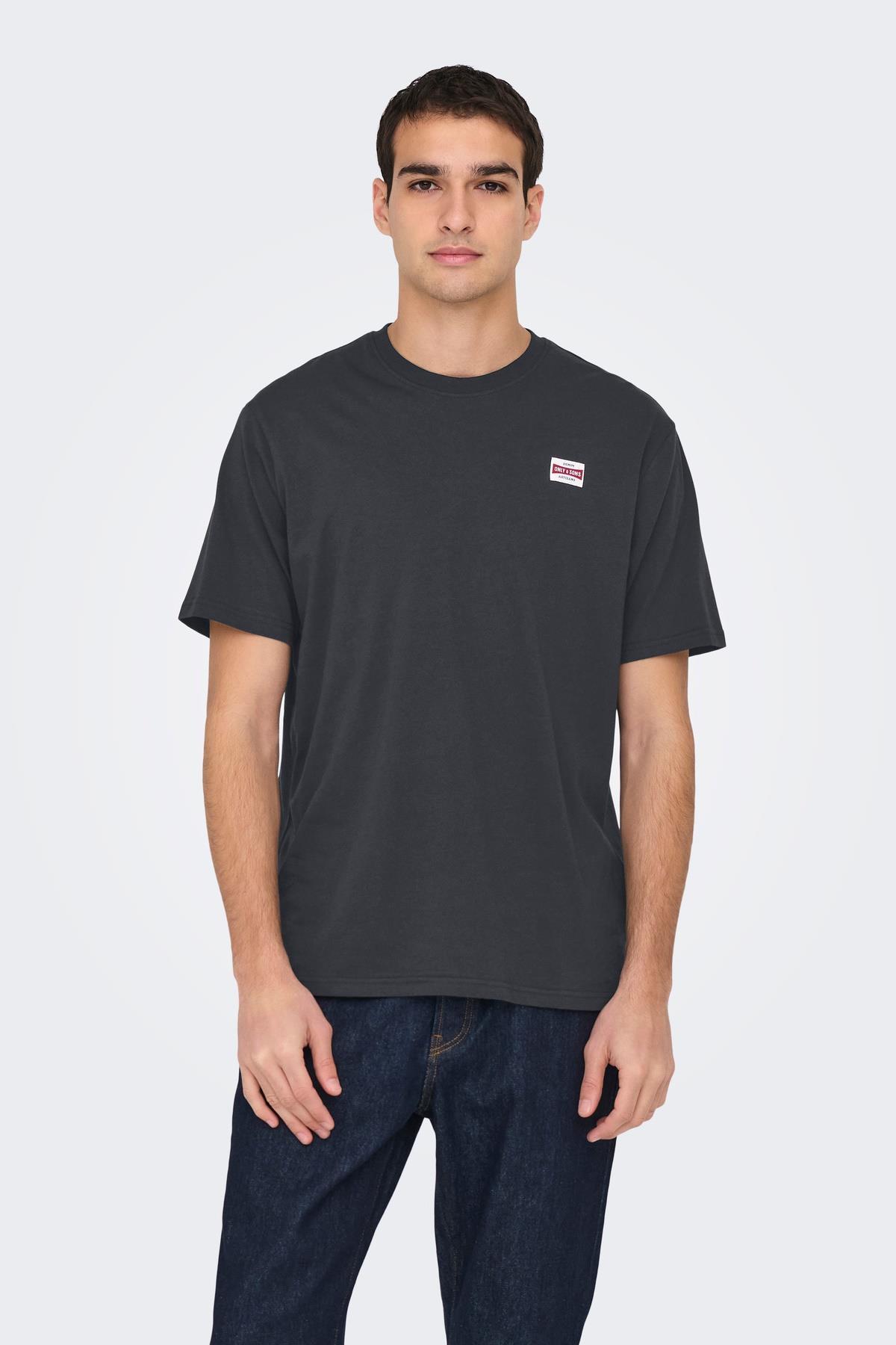 ONLY & SONS ONSDAWSON Erkek Regular Fit Kısa Kollu T-Shirt | Günlük Kullanım 