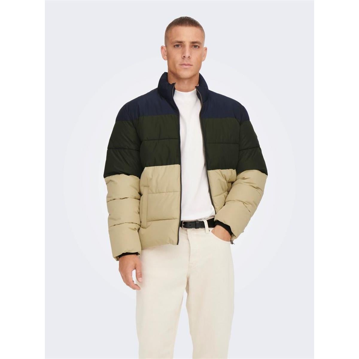 ONLY & SONS ONSMELVIN LIFE  PUFFER JACKET OTW VD 