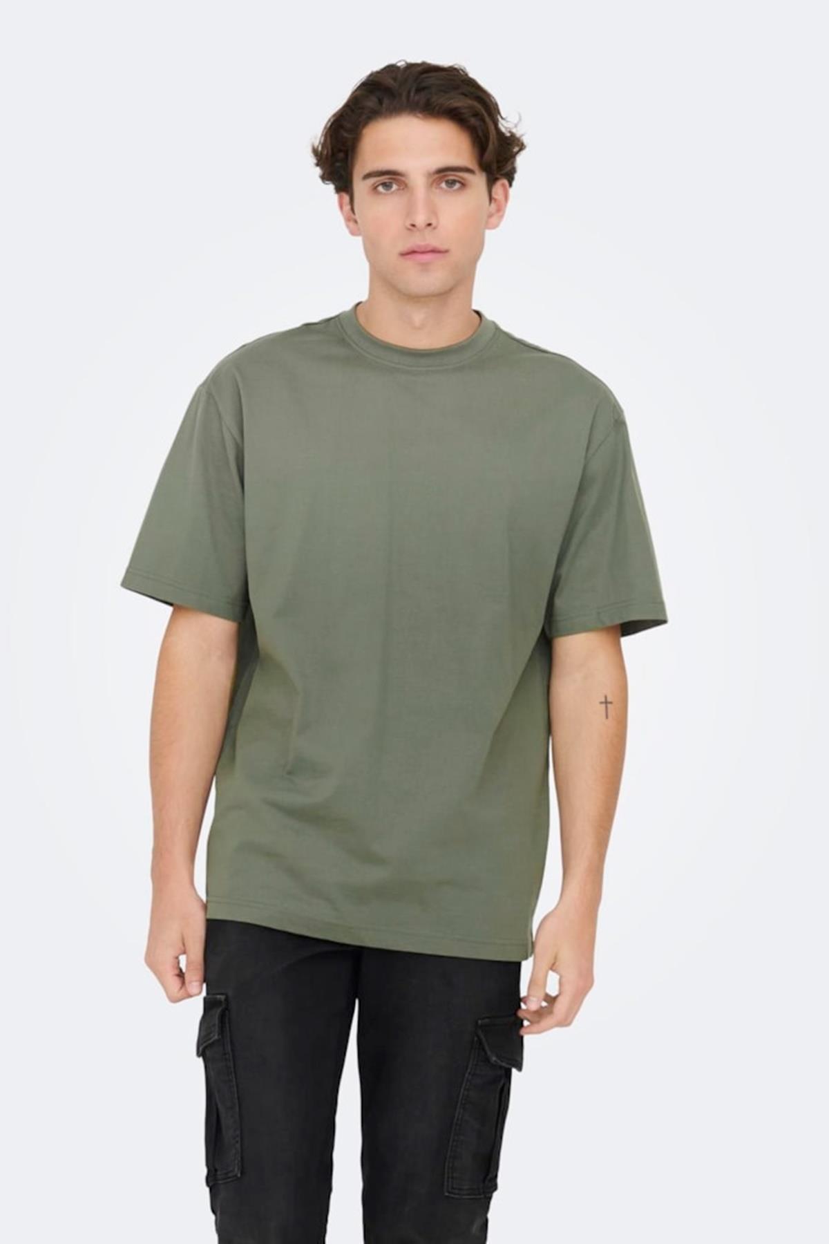 ONSFRED LIFE RLX SS TEE NOOS YEŞİL