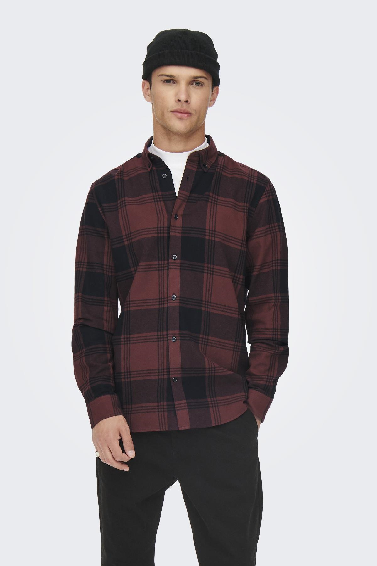 ONSSOLL LS CHECK SHIRT 