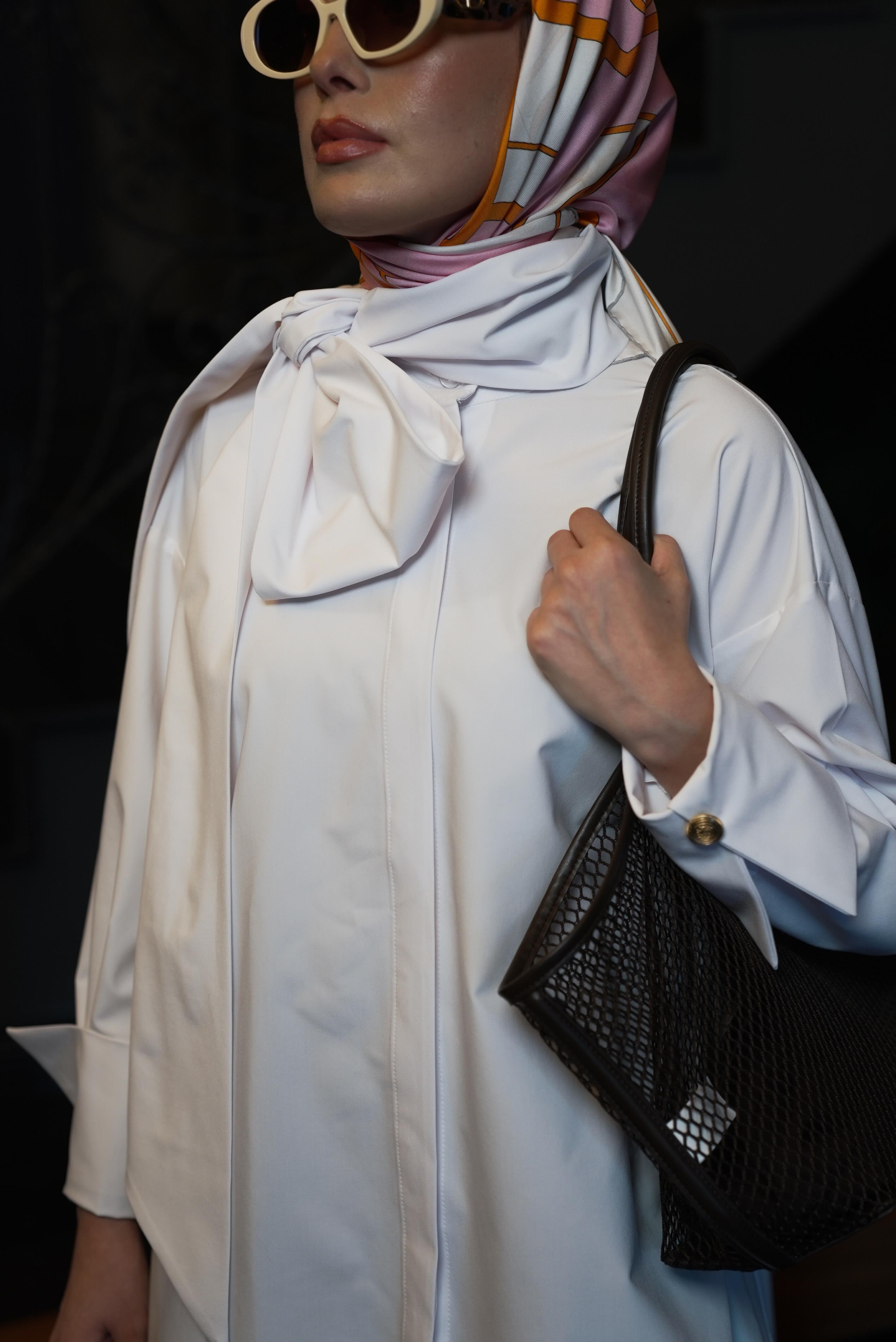 Fiyonk Gömlek Beyaz