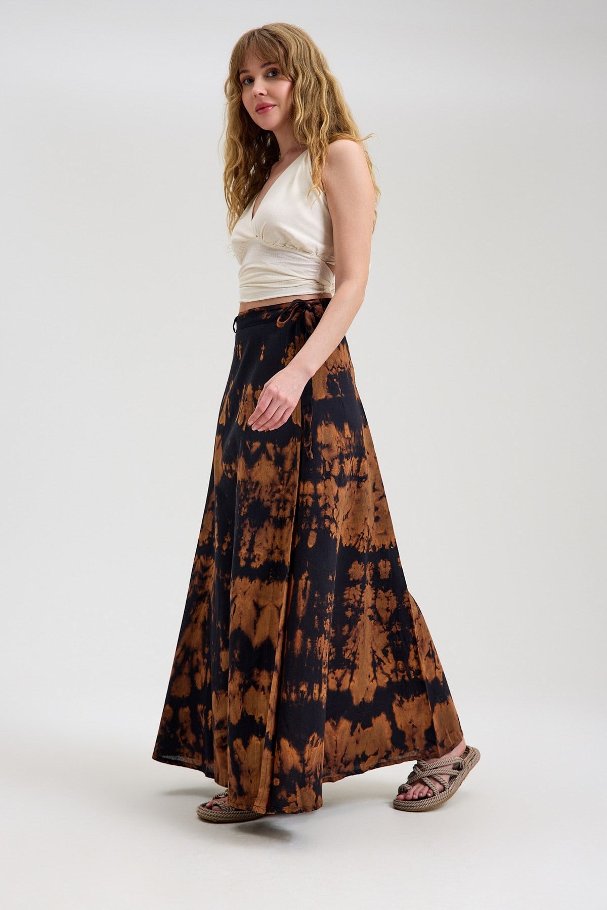 Uzun Anvelop Etek (Batik)