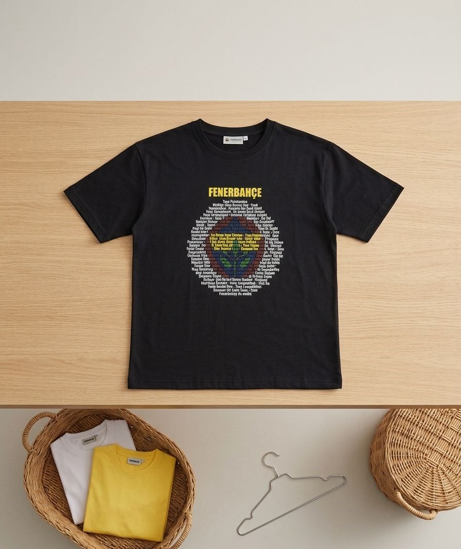 FENERBAHÇE TEMALI ÖZEL TASARIM ÇOCUK T-SHİRT