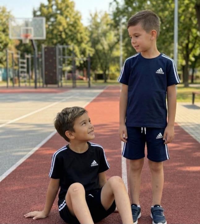ORJINAL MARKA ERKEK ÇOCUK 2'Lİ ŞORTLU TAKIM