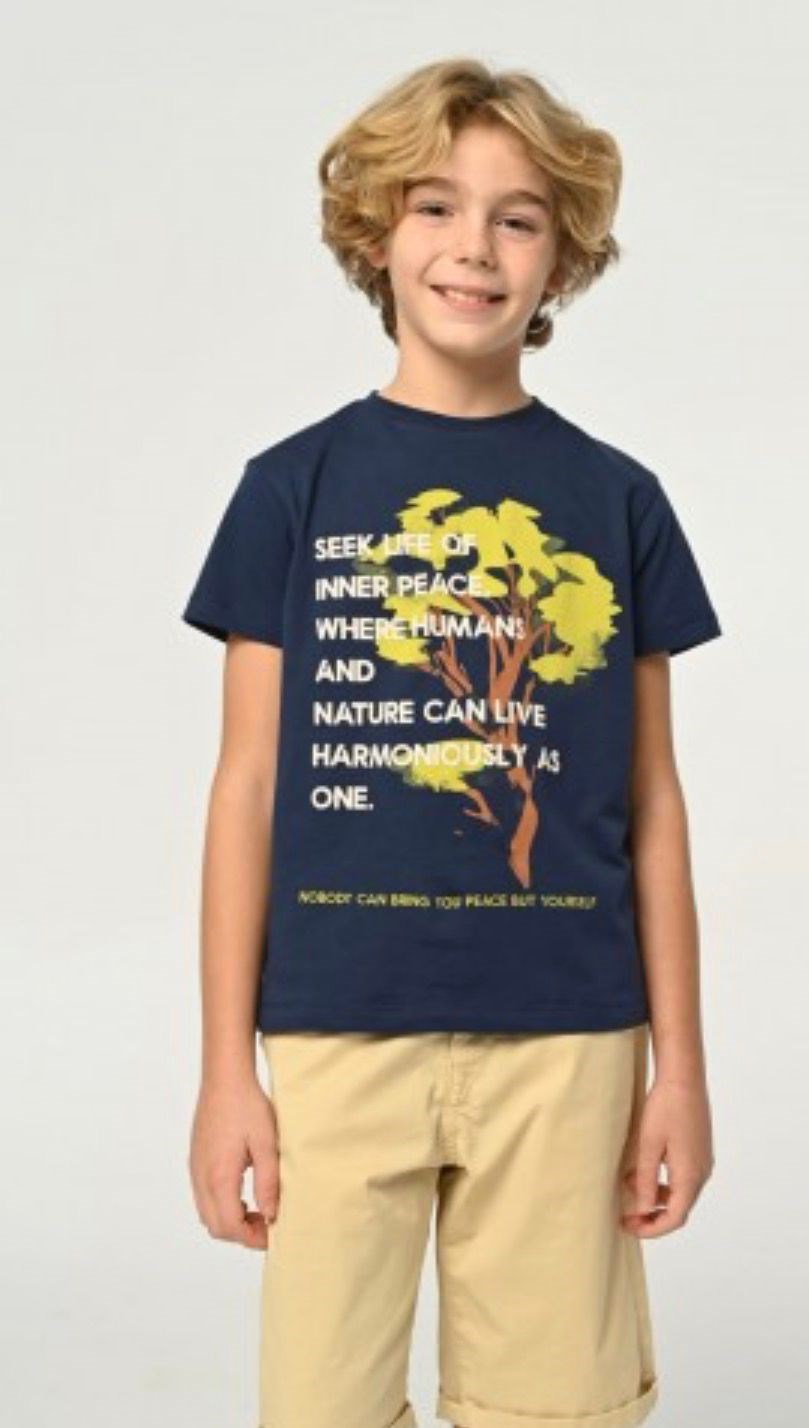 ERKEK ÇOCUK NATURE T-SHİRT 8-14