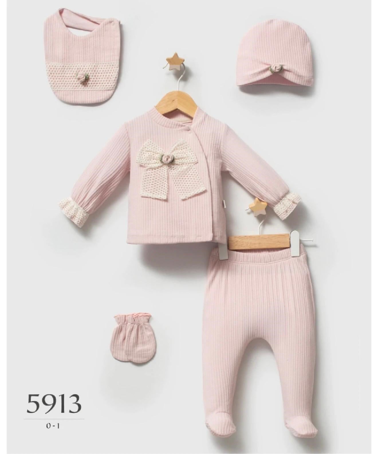 KIZ BEBEK TONGS MARKA PAMUKLU YENİ DOĞAN 5 Lİ SET 