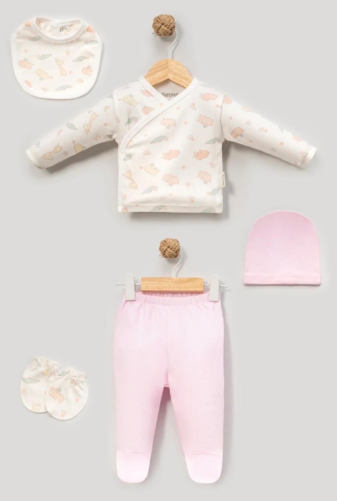 KIZ BEBEK ZIBIN SET 