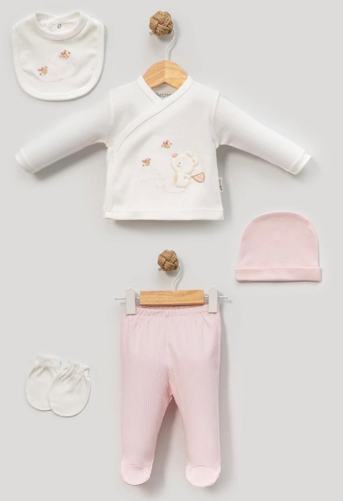 KIZ BEBEK ZIBIN SET 