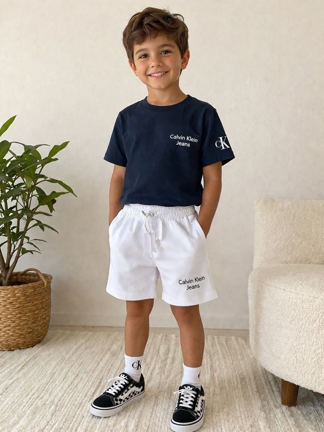 ORJINAL MARKA ERKEK ÇOCUK 2'Lİ ŞORTLU TAKIM