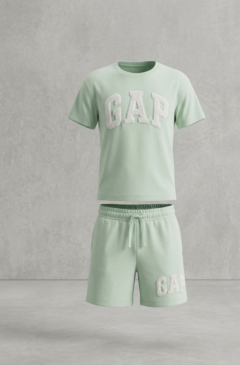 ORJINAL MARKA G*P BASKILI ŞORTLU TAKIM 3-8