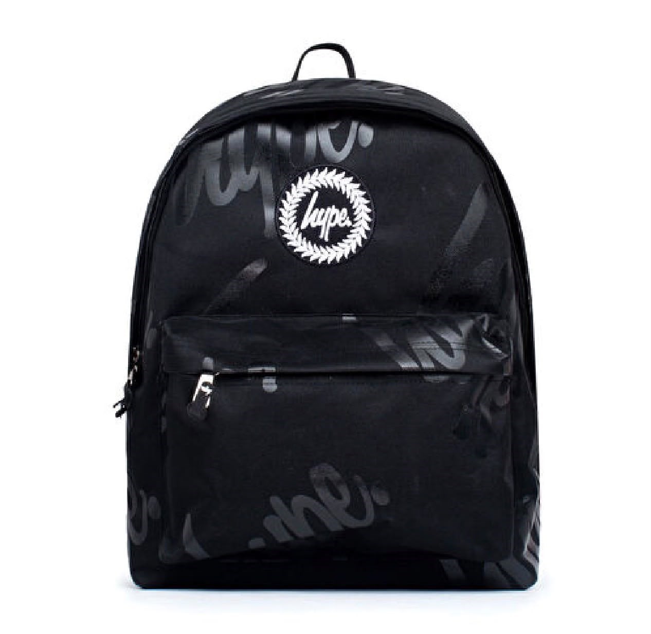 Siyah Crest Unisex Çocuk Sırt Çantası