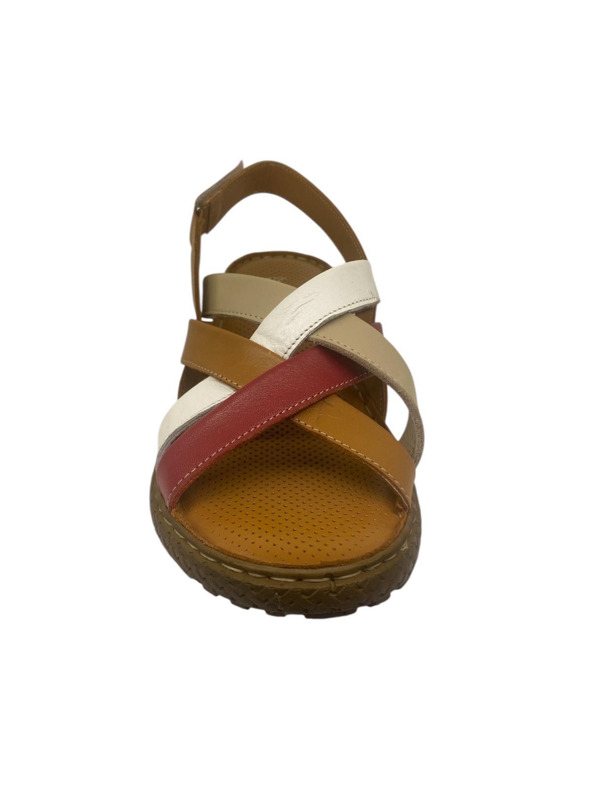 Ortobella Comfort Hakiki Deri Kadın Sandalet 1013