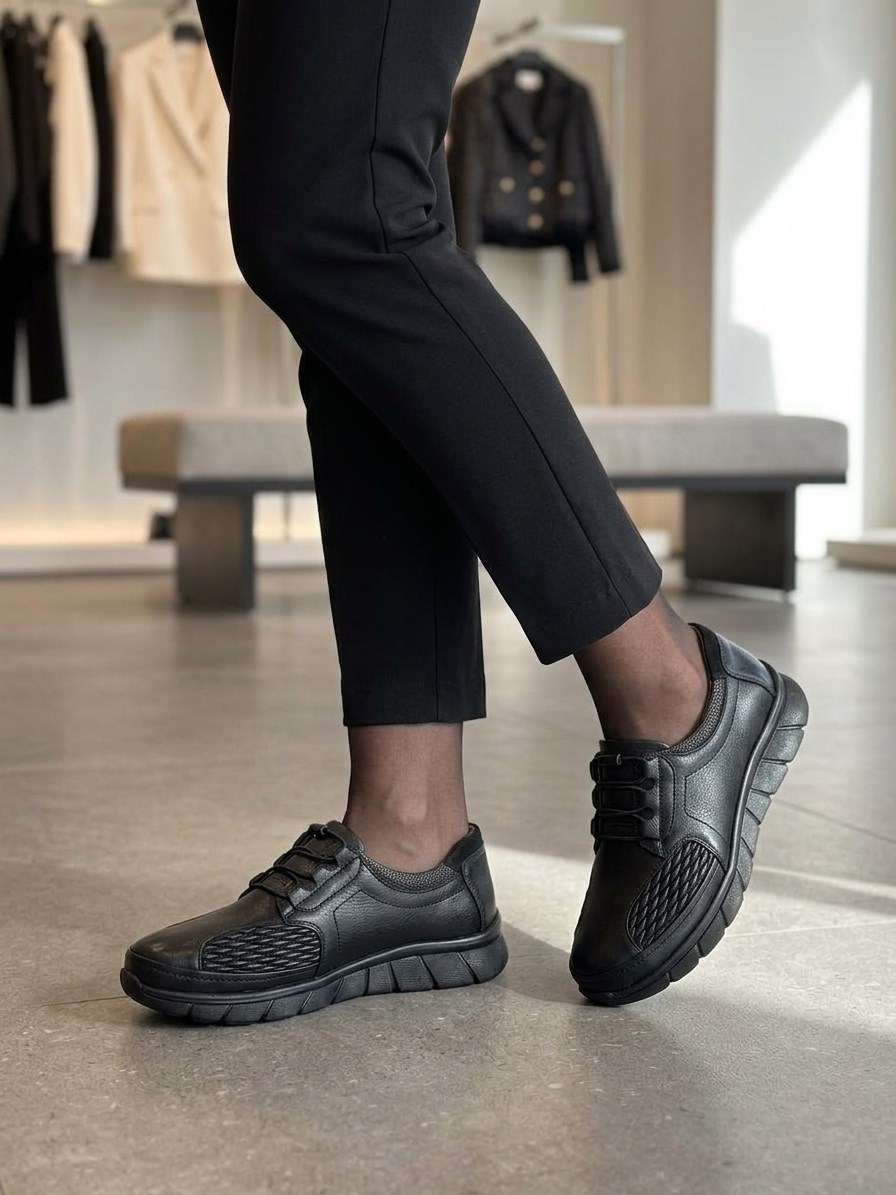 Ortobella Comfort Halluks Valgus Kadın Hakiki Deri Ayakkabı 823693-2